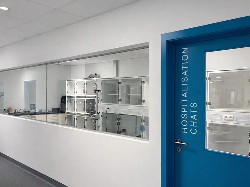 Salle d'hospitalisation